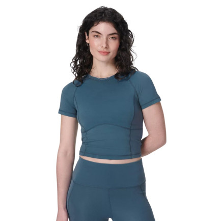 Sweaty Betty All Day Cropped Kadın Mavi Tişört Sweaty Betty All Day Cropped Kadın Mavi Tişört