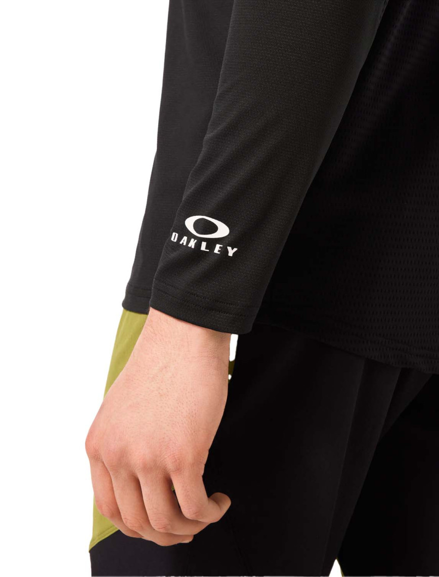 Oakley Free Ride Rc Ls Jersey Erkek Siyah Tişört Oakley Free Ride Rc Ls Jersey Erkek Siyah Tişört