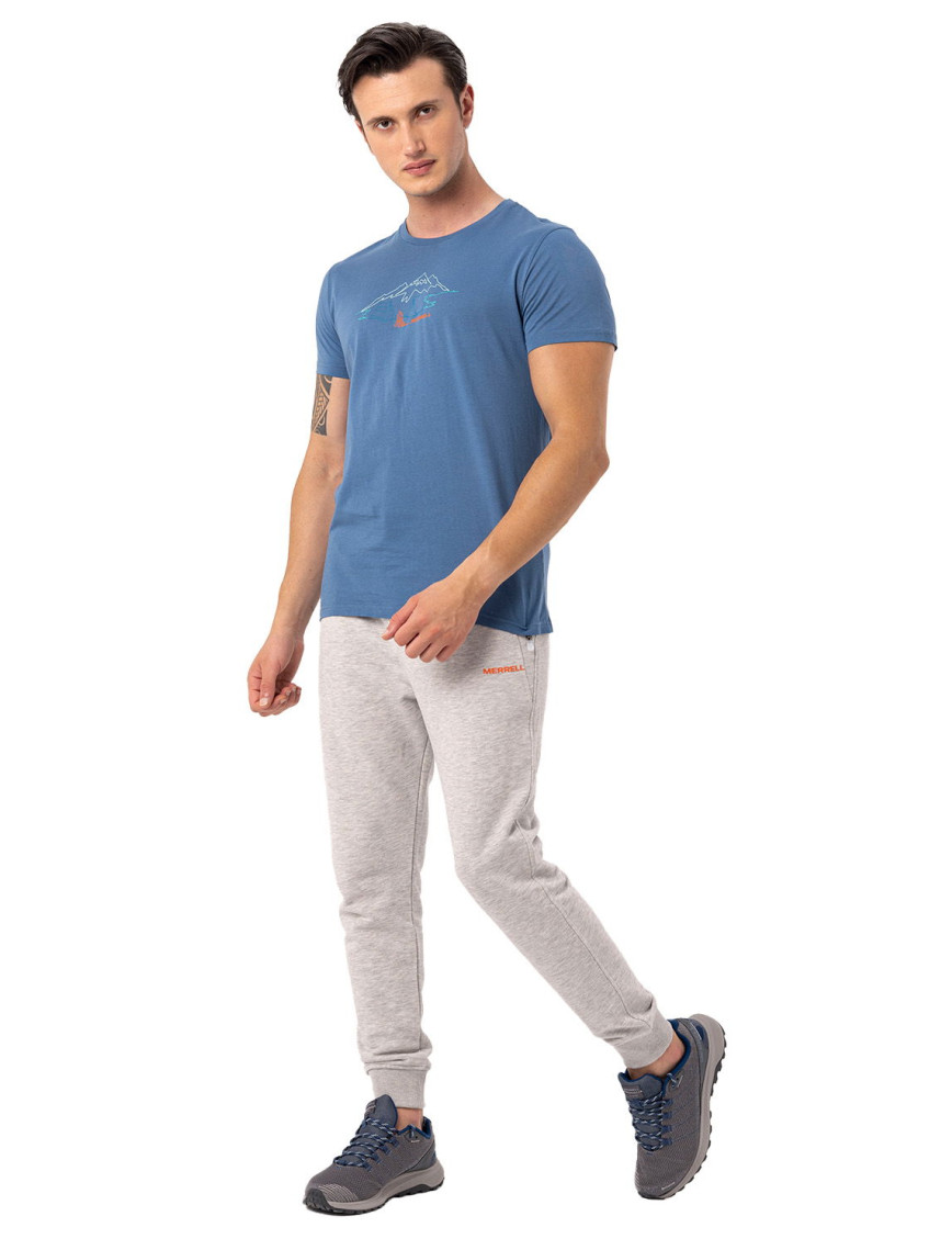 Merrell Tamp Erkek Mavi Tişört Merrell Tamp Erkek Mavi Tişört