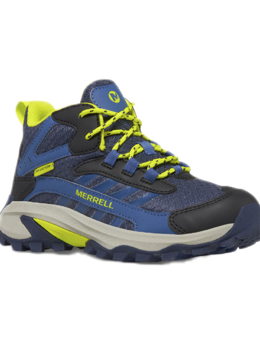 Merrell Moab Speed 2 Mid Wtrpf Unisex Çocuk Mavi Bot Merrell Moab Speed 2 Mid Wtrpf Unisex Çocuk Mavi Bot