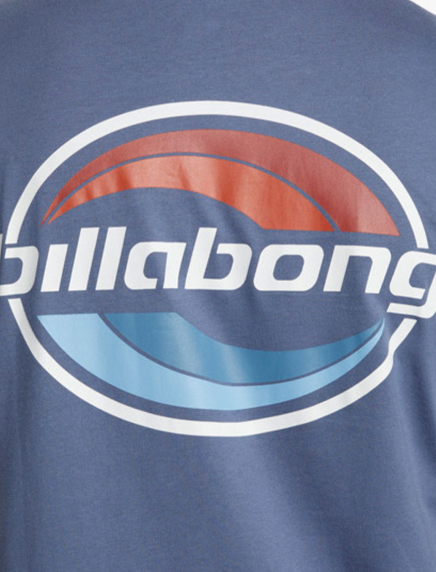 Billabong Walled Ss Erkek Mavi Tişört Billabong Walled Ss Erkek Mavi Tişört