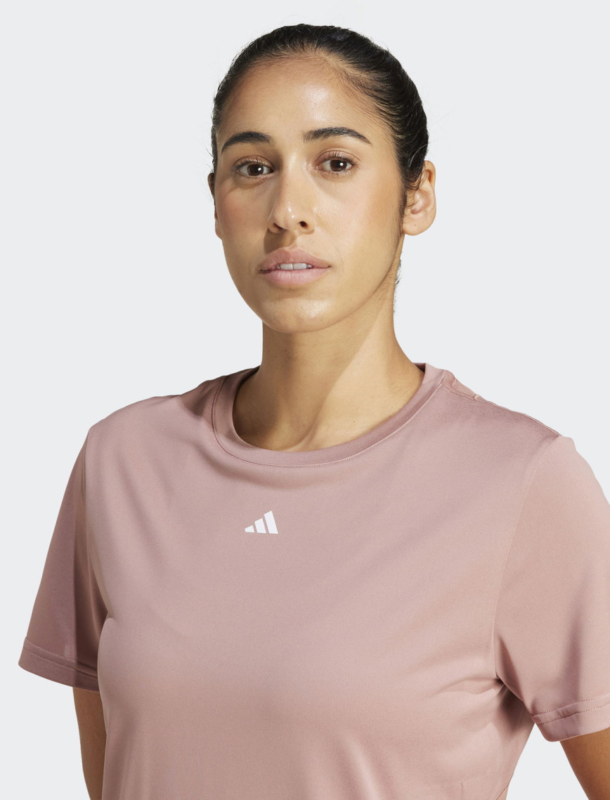 adidas Designed For Kadın Pembe Antrenman T-Shirt adidas Designed For Kadın Pembe Antrenman T-Shirt