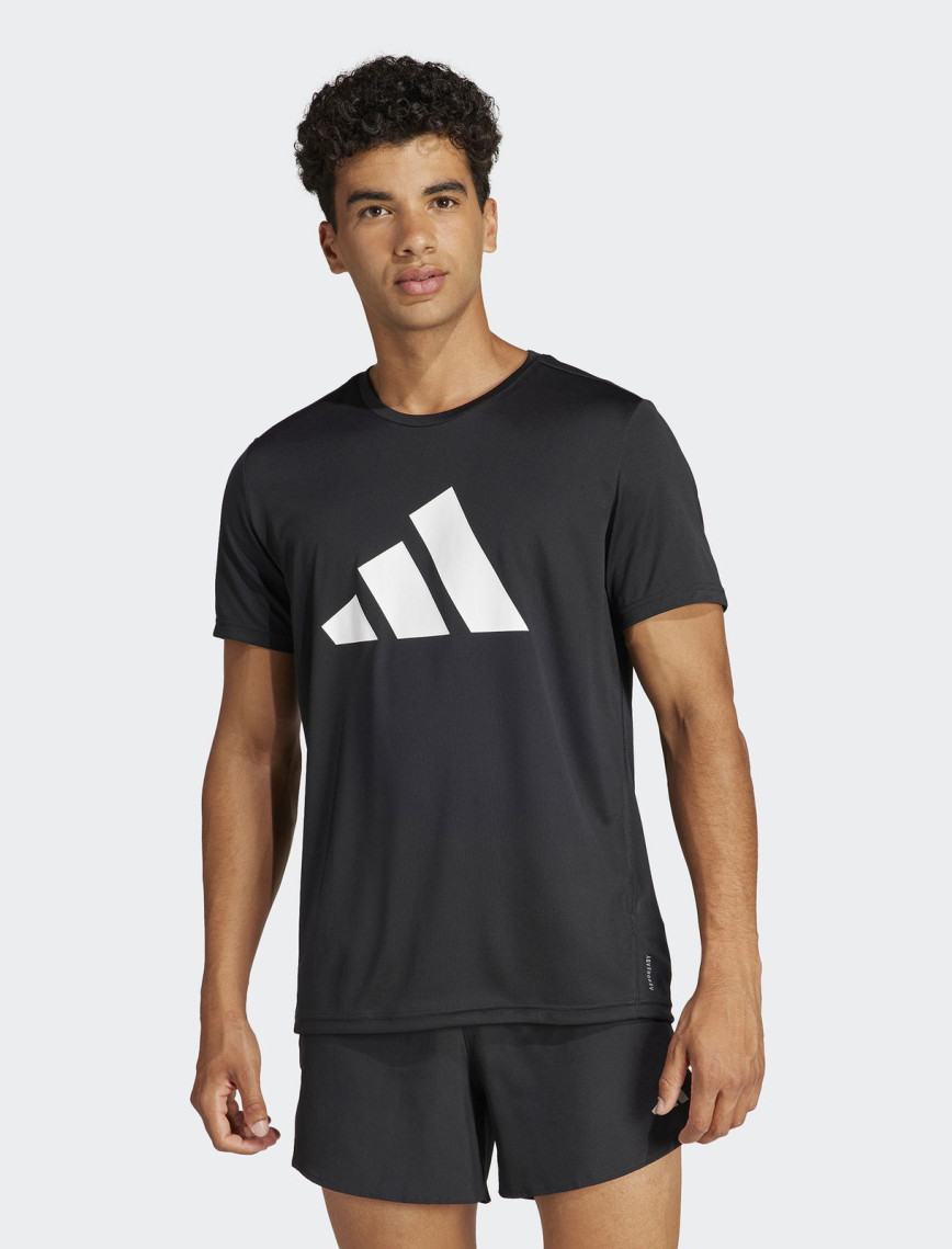 adidas Run It Erkek Siyah Koşu T-Shirt adidas Run It Erkek Siyah Koşu T-Shirt