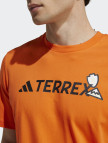 adidas Terrex Graphic Erkek Turuncu T-Shirt adidas Terrex Graphic Erkek Turuncu T-Shirt