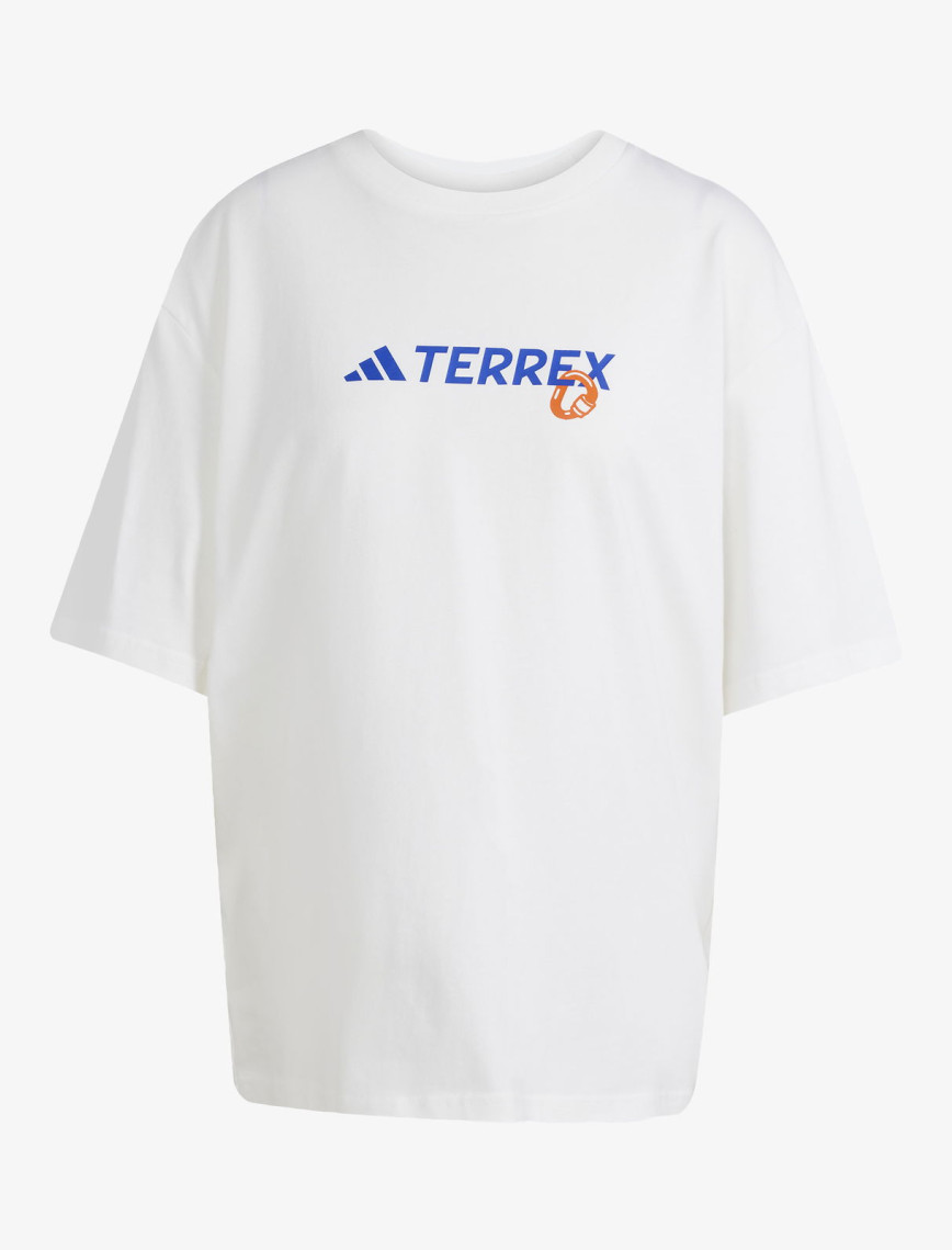 adidas Terrex Back Graphic Kadın Beyaz T-Shirt adidas Terrex Back Graphic Kadın Beyaz T-Shirt
