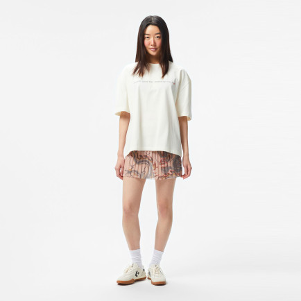 UNITED4 Mini Kadın Pembe Şort Etek UNITED4 Mini Kadın Pembe Şort Etek