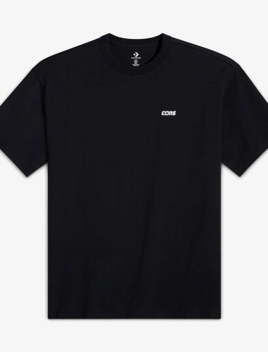 Converse Erkek Loose Fit Siyah T-Shirt Converse Erkek Loose Fit Siyah T-Shirt