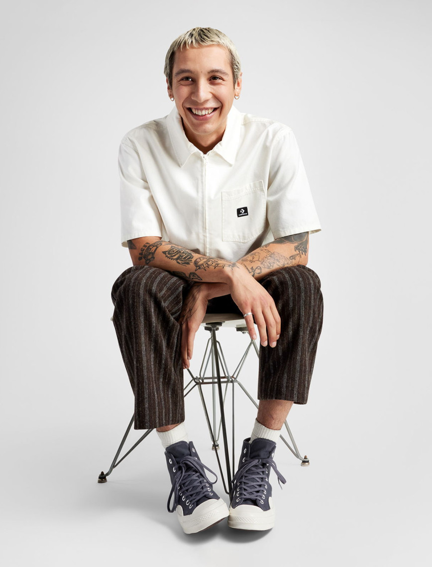 Converse Chuck 70 Texture Unisex Mor Sneaker Converse Chuck 70 Texture Unisex Mor Sneaker