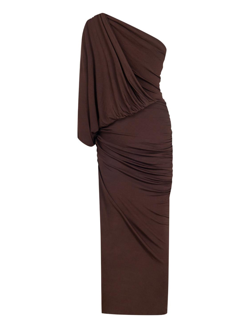 Drape Detaylı Maxi Elbise Drape Detaylı Maxi Elbise