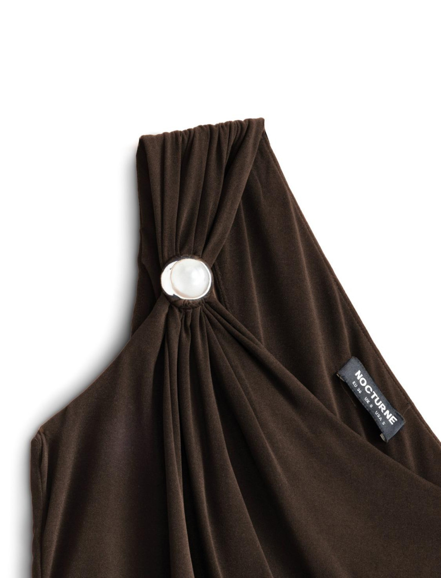 Tek Omuz Maxi Elbise Tek Omuz Maxi Elbise