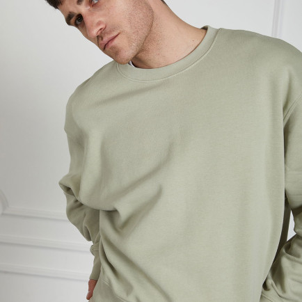 Yıkamalı Basic Sweatshirt