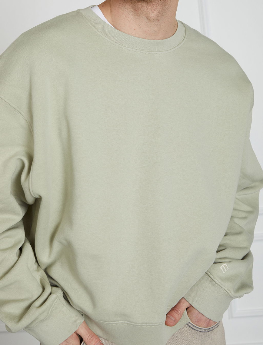 Yıkamalı Basic Sweatshirt Yıkamalı Basic Sweatshirt