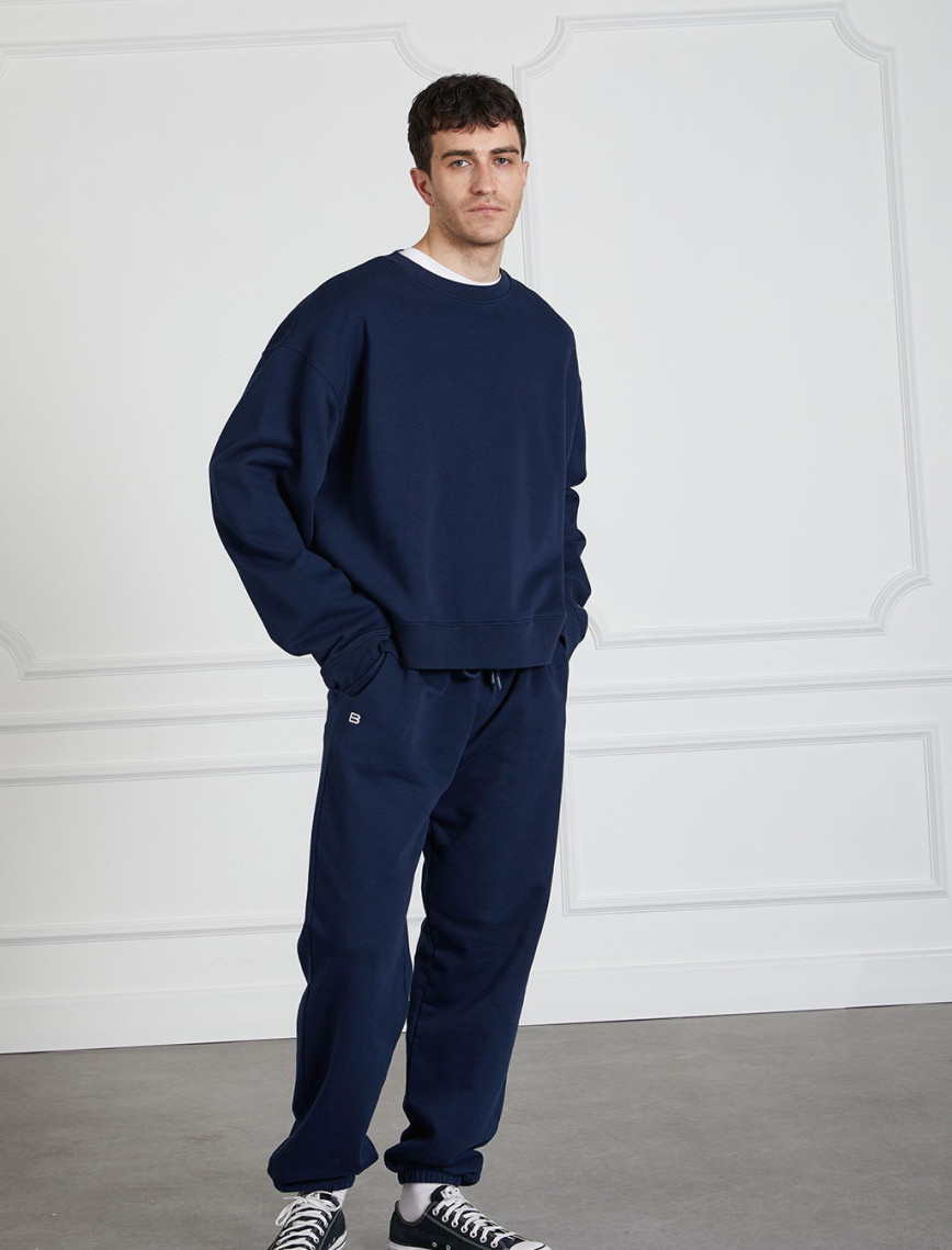 Yıkamalı Basic Sweatshirt Yıkamalı Basic Sweatshirt