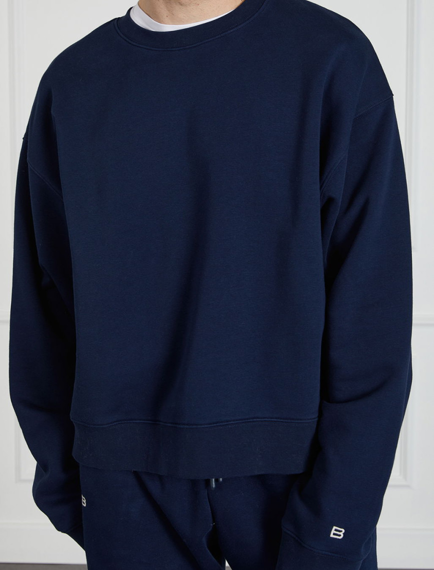 Yıkamalı Basic Sweatshirt Yıkamalı Basic Sweatshirt