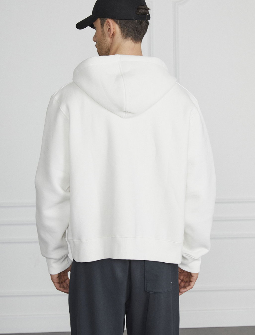 Oversize Kısa Hoodie Oversize Kısa Hoodie
