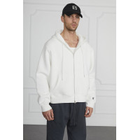 Oversize Kısa Hoodie