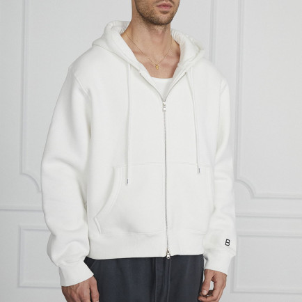 Oversize Kısa Hoodie
