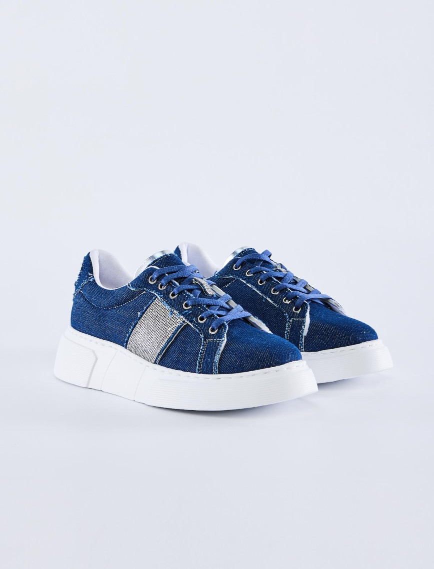 Valmenti Emilia Kadın Jean Vegan Spor Ayakkabı