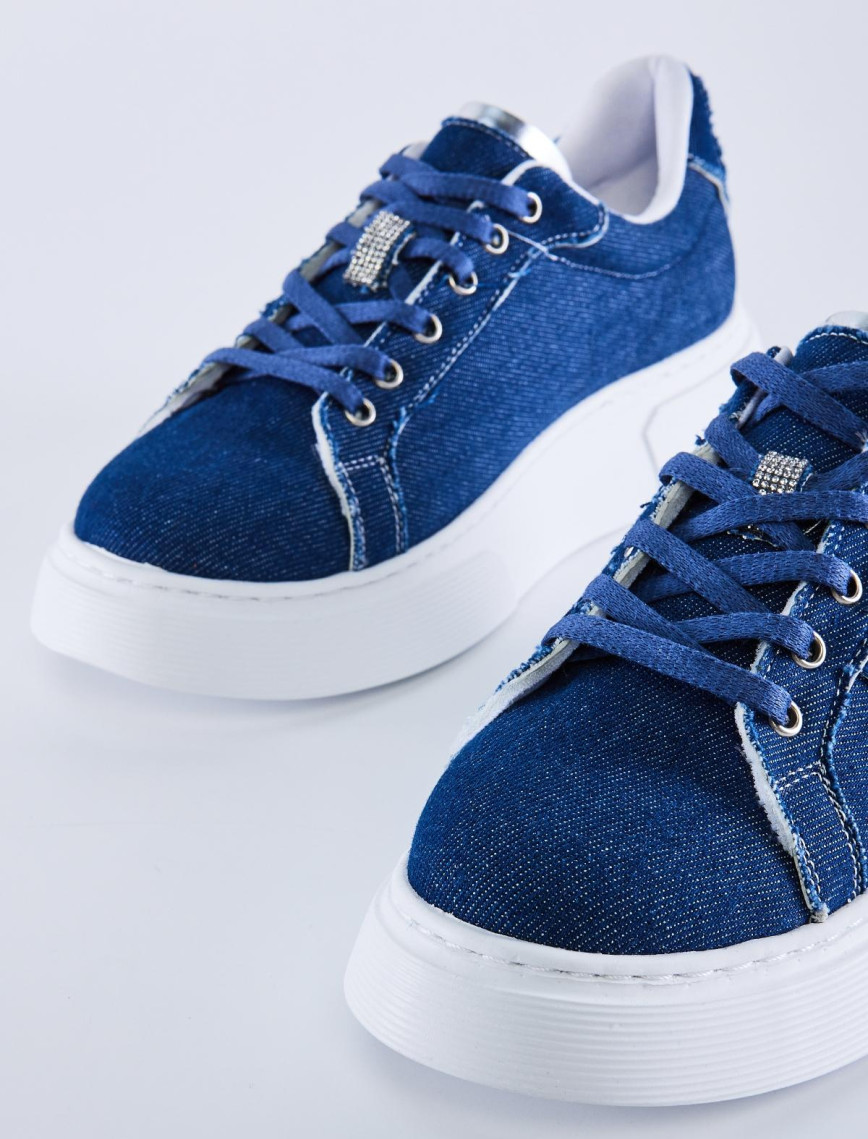 Valmenti Emilia Kadın Jean Vegan Spor Ayakkabı