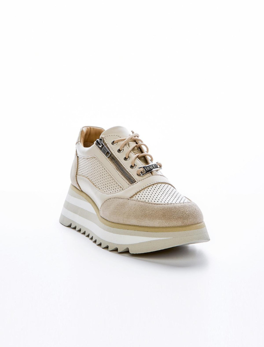 Valmenti İrene Kadın Bej Hakiki Deri Sneakers & Spor Ayakkabı Valmenti İrene Kadın Bej Hakiki Deri Sneakers & Spor Ayakkabı