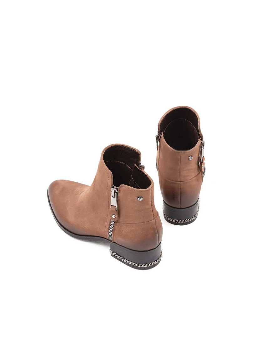 Tamer Tanca Kadın Hakiki Deri Bej Klasik Bot Tamer Tanca Kadın Hakiki Deri Bej Klasik Bot