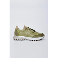 Valmenti Jianna Kadın Haki Hakiki Deri Spor Ayakkabı