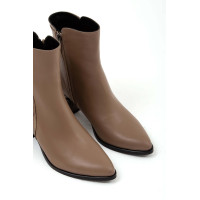 Tamer Tanca Kadın Hakiki Deri Vizon Klasik Bot Tamer Tanca Kadın Hakiki Deri Vizon Klasik Bot