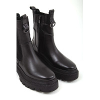 Tamer Tanca Kadın Hakiki Deri Siyah Günlük Bot Tamer Tanca Kadın Hakiki Deri Siyah Günlük Bot