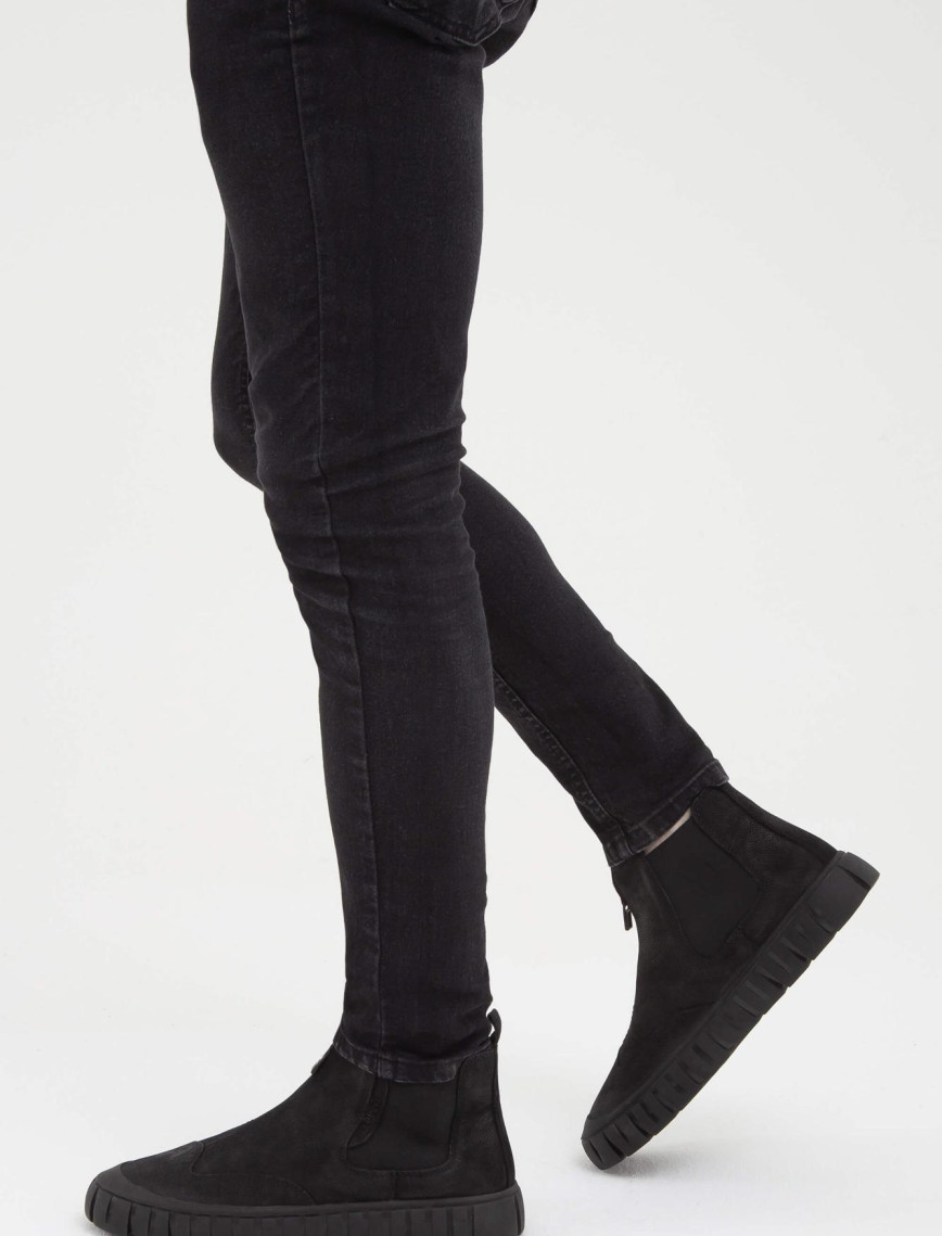 Valmenti Erkek Hakiki Deri Siyah Nubuk Casual Bot Valmenti Erkek Hakiki Deri Siyah Nubuk Casual Bot