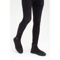 Valmenti Erkek Hakiki Deri Siyah Nubuk Casual Bot Valmenti Erkek Hakiki Deri Siyah Nubuk Casual Bot