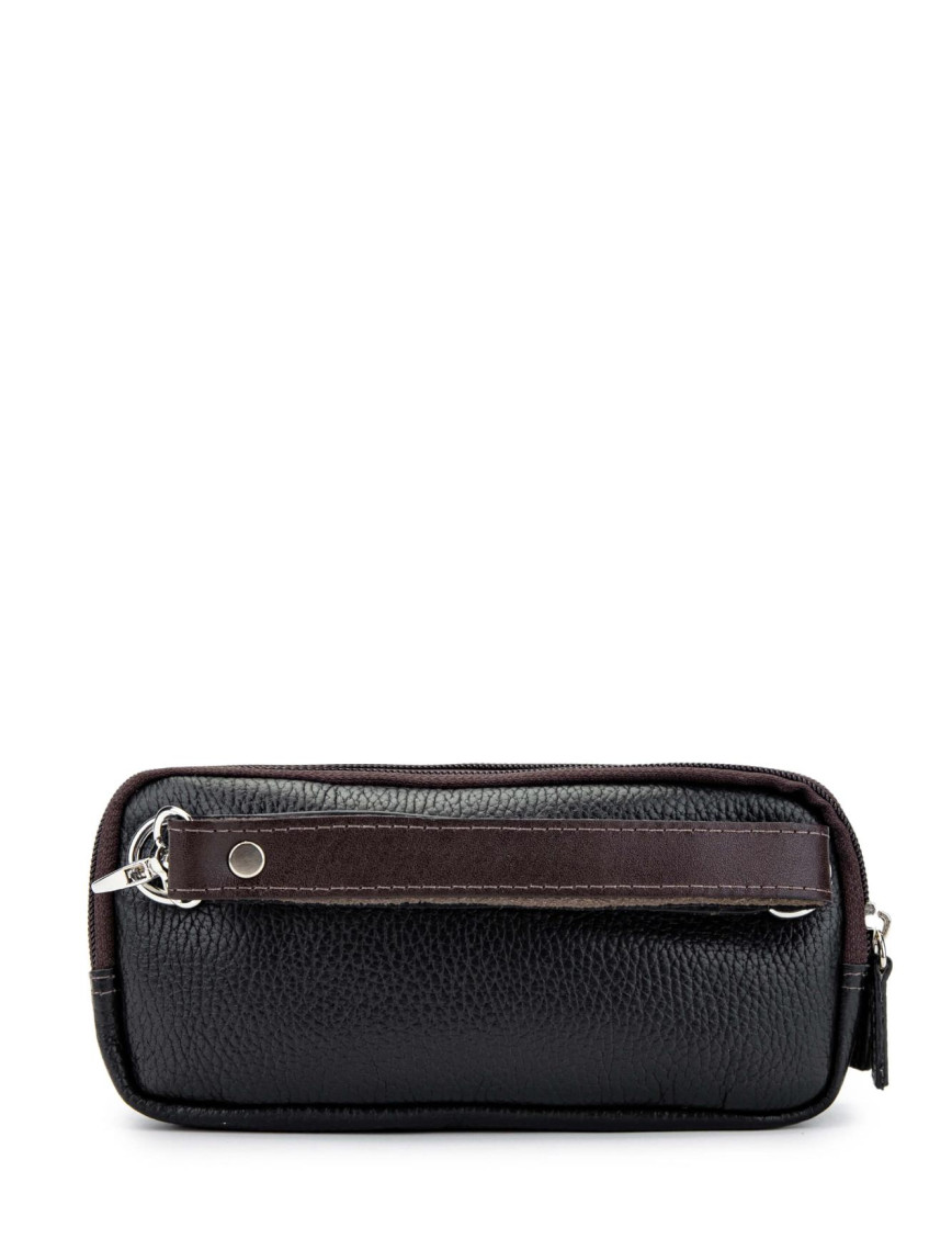 Tamer Tanca Erkek Hakiki Deri Siyah El Çantası