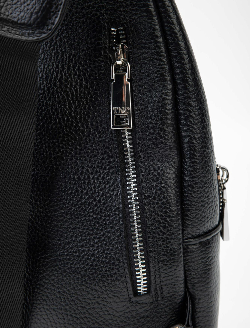 Tamer Tanca Erkek Hakiki Deri Siyah Body Bag Çanta Tamer Tanca Erkek Hakiki Deri Siyah Body Bag Çanta