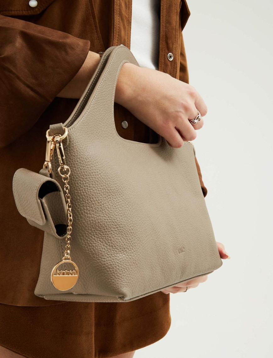 Tamer Tanca Kadın Hakiki Deri Vizon Kol Çantası Tamer Tanca Kadın Hakiki Deri Vizon Kol Çantası