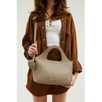 Tamer Tanca Kadın Hakiki Deri Vizon Kol Çantası Tamer Tanca Kadın Hakiki Deri Vizon Kol Çantası