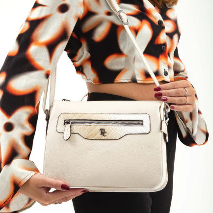 Tamer Tanca Kadın Hakiki Deri Bej Omuz Çanta Tamer Tanca Kadın Hakiki Deri Bej Omuz Çanta