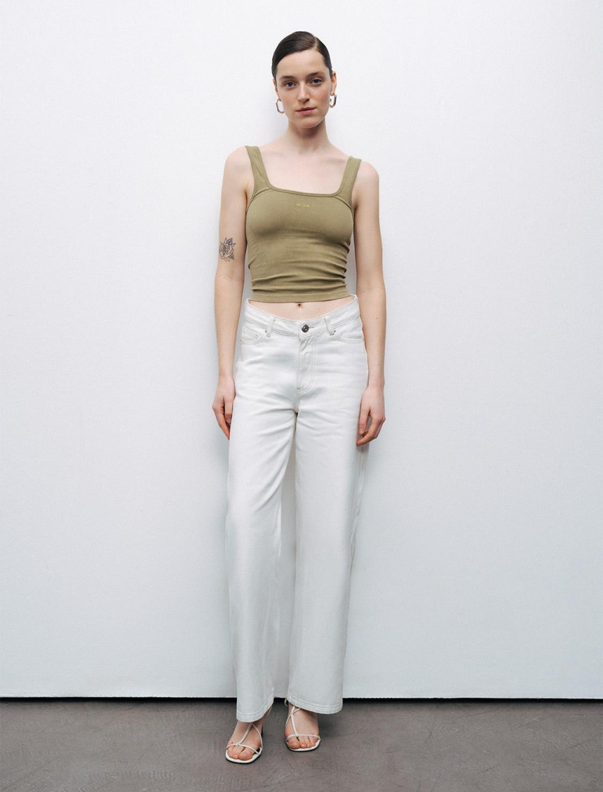 Baskı Detaylı Crop Top Baskı Detaylı Crop Top