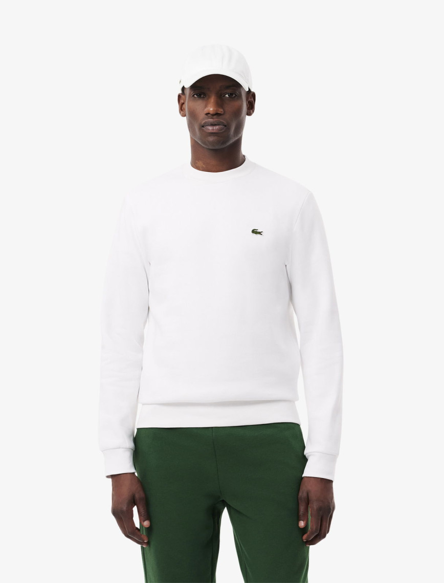 Lacoste Erkek Classic Fit Bisiklet Yaka Organik Pamuk Siyah Sweatshirt Lacoste Erkek Classic Fit Bisiklet Yaka Organik Pamuk Siyah Sweatshirt