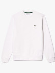 Lacoste Erkek Classic Fit Bisiklet Yaka Organik Pamuk Beyaz Sweatshirt Lacoste Erkek Classic Fit Bisiklet Yaka Organik Pamuk Beyaz Sweatshirt
