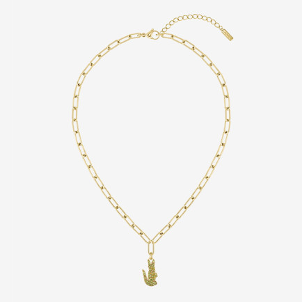 Lacoste Crocodile Kadın Sarı Kolye Lacoste Crocodile Kadın Sarı Kolye