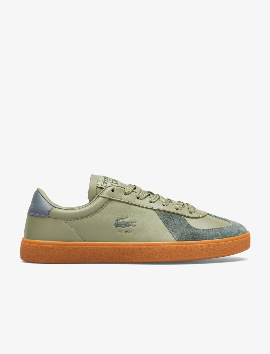 Lacoste Baseshot Pro Erkek Haki Sneaker Lacoste Baseshot Pro Erkek Haki Sneaker