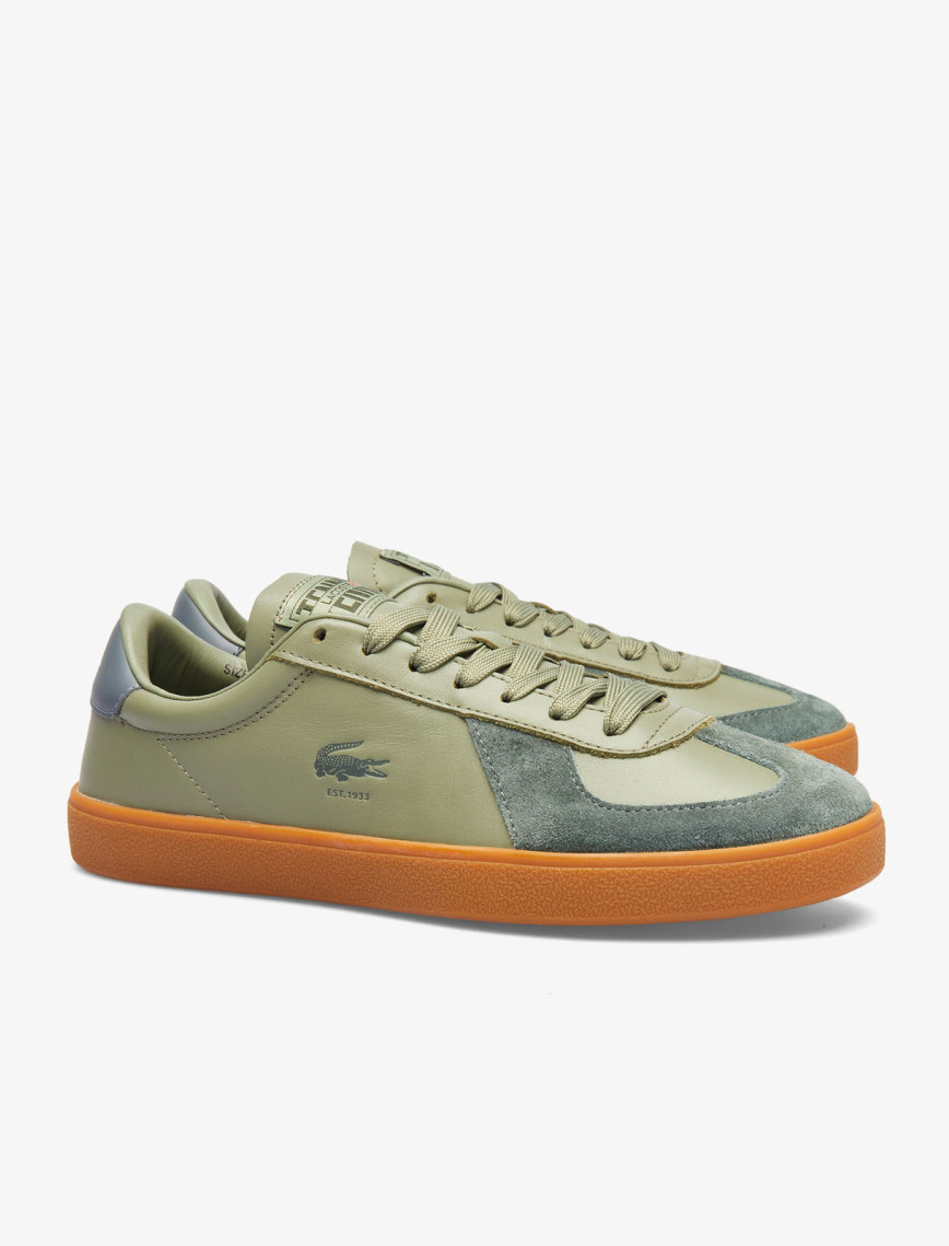Lacoste Baseshot Pro Erkek Haki Sneaker Lacoste Baseshot Pro Erkek Haki Sneaker