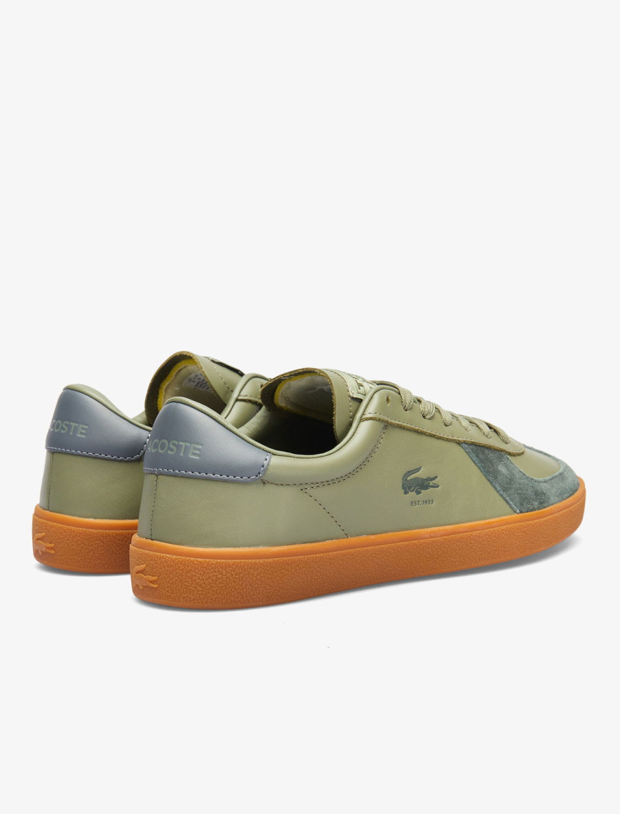 Lacoste Baseshot Pro Erkek Haki Sneaker Lacoste Baseshot Pro Erkek Haki Sneaker