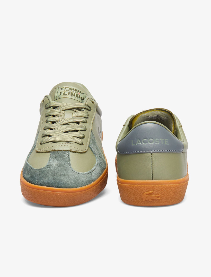 Lacoste Baseshot Pro Erkek Haki Sneaker Lacoste Baseshot Pro Erkek Haki Sneaker