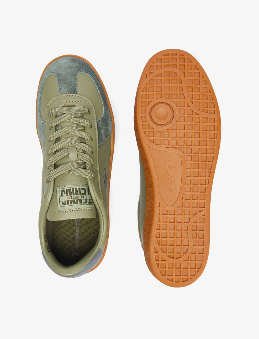 Lacoste Baseshot Pro Erkek Haki Sneaker Lacoste Baseshot Pro Erkek Haki Sneaker