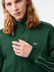 Lacoste Erkek Regular Fit Fermuarlı Koyu Yeşil Sweatshirt Lacoste Erkek Regular Fit Fermuarlı Koyu Yeşil Sweatshirt