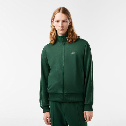 Lacoste Erkek Regular Fit Fermuarlı Koyu Yeşil Sweatshirt Lacoste Erkek Regular Fit Fermuarlı Koyu Yeşil Sweatshirt