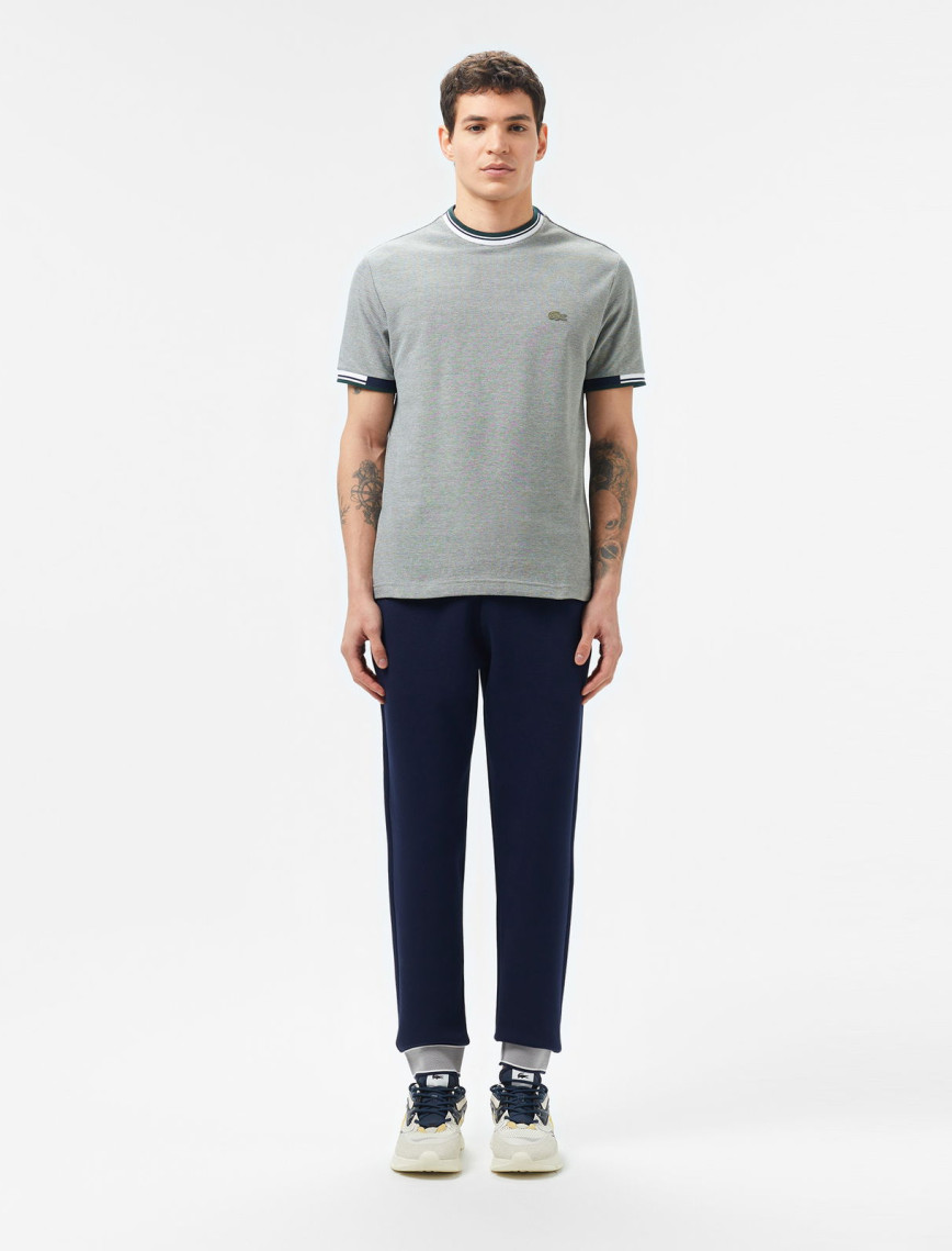 Lacoste Erkek Regular Fit Bisiklet Yaka Gri T-Shirt Lacoste Erkek Regular Fit Bisiklet Yaka Gri T-Shirt