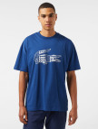 Lacoste Erkek Relaxed Fit Bisiklet Yaka Baskılı Lacivert T-Shirt Lacoste Erkek Relaxed Fit Bisiklet Yaka Baskılı Lacivert T-Shirt