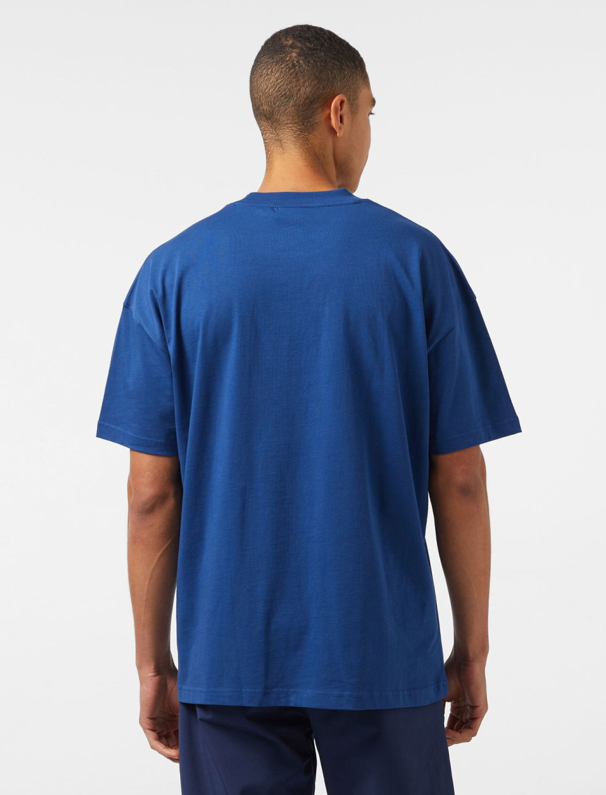 Lacoste Erkek Relaxed Fit Bisiklet Yaka Baskılı Lacivert T-Shirt Lacoste Erkek Relaxed Fit Bisiklet Yaka Baskılı Lacivert T-Shirt