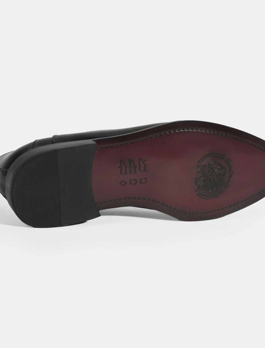 Thalassa Siyah Erkek Rugan Klasik Ayakkabı Thalassa Siyah Erkek Rugan Klasik Ayakkabı